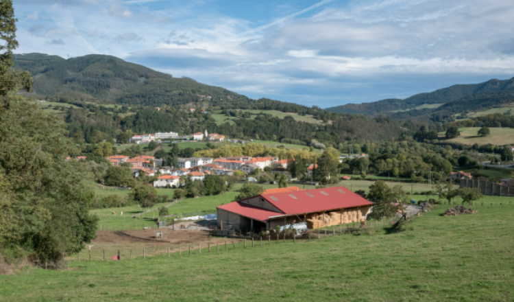 Área de autocaravanas de Sopuerta (Vizcaya)