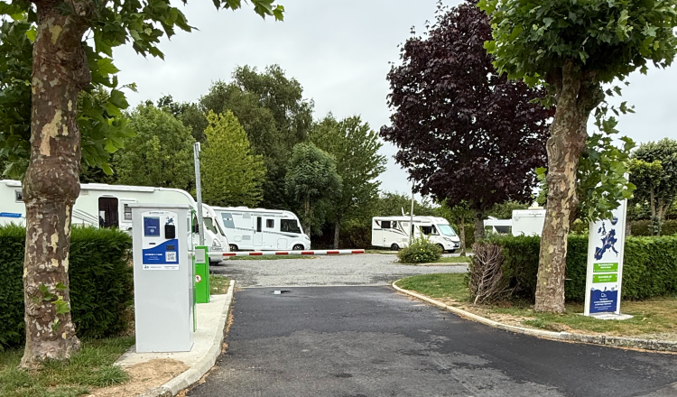 Aire de camping-car de Sains