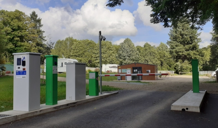 Aire de camping-car de Chaptelat