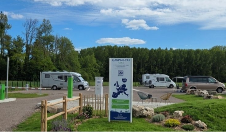 Aire de camping-car de Michery