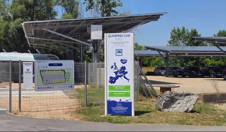 Aire de camping-car de Pont-de-Vaux