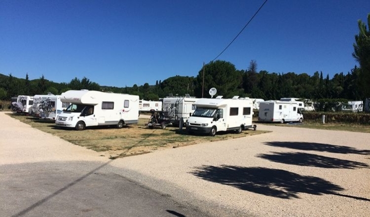 Aire CAMPING-CAR PARK de Bédoin, Mont Ventoux