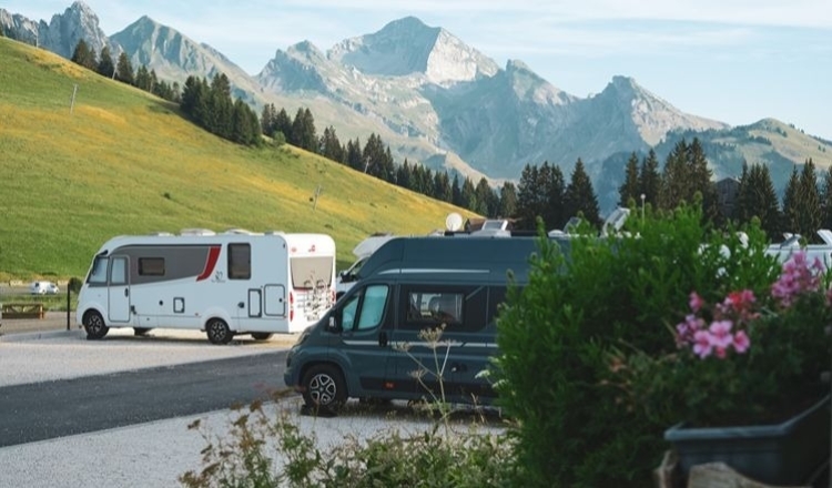 Aire de camping-car de Manigod