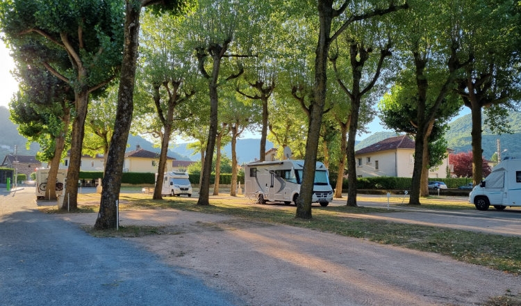 Aire CAMPING-CAR PARK de Saint-Affrique, Pays de Roquefort